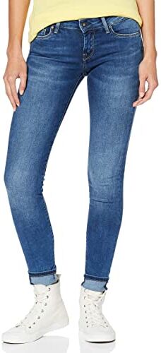 Pepe Jeans Soho, Pantaloni Donna, Blu (Denim-z63), 29W / 30L