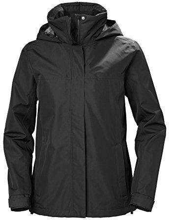 Helly Hansen Donna Giacca Impermeabile Aden, 4XL, Nero