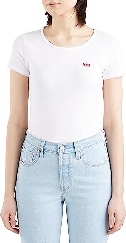 Levis 2pack Crewneck Tee 2 Pack Tee White +, T-shirt Donna, 2 Pack Tee White + & Annalise Stripe C96298, XS