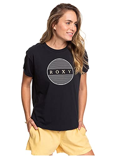 Roxy Epic Afternoon-Maglietta da Donna, Anthracite, XL