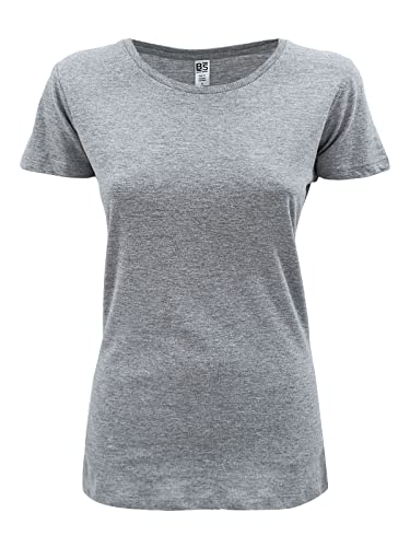 CHEMAGLIETTE! - ABBIGLIAMENTO E PERSONALIZZAZIONI Chemagliette T Shirt Donna Maglietta Manica Corta Cotone, Tshirt Maglia Maniche Corte da Lavoro, T-Shirt Tinta Unita Stampabili Girocollo, Maglia Basic Evolution T