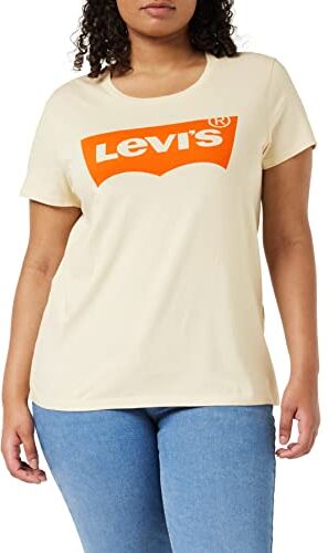 Levis The Perfect Tee Maglietta, Angora, S Donna