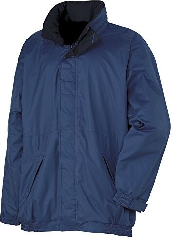 Regatta Bomber Impermeabile Dover Donna Con Cappuccio A Scomparsa Ed Interno In Pile Jackets Waterproof Insulated, Uomo, Navy/Navy, M