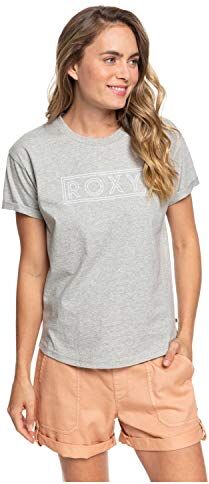 Roxy Epic Afternoon Maglietta da Donna Maglietta, Donna, Heritage Heather, M