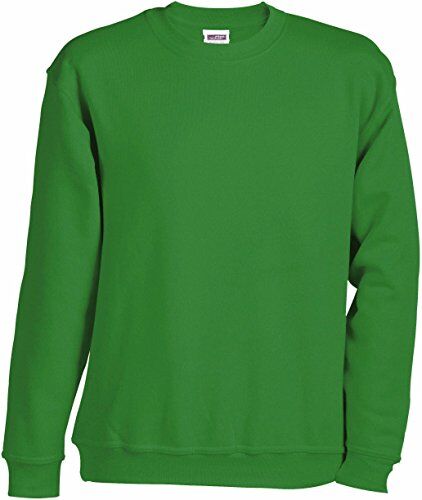 James & Nicholson James+Nicholson Felpa unisex JN 040 Verde Verde lime L