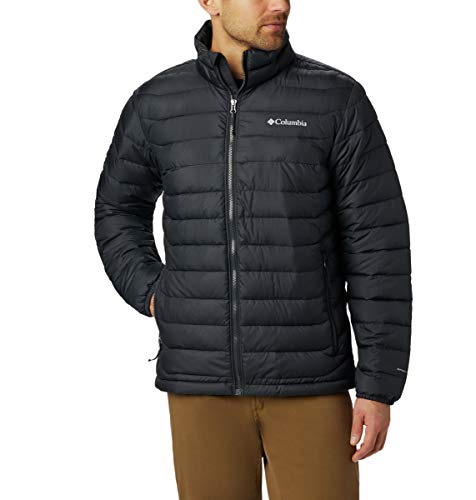 Columbia Powder Lite Jacket, Piumino Uomo, Nero, XS