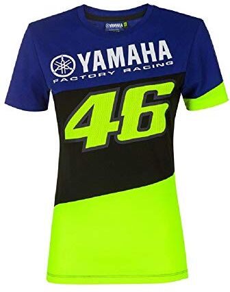 Valentino T-Shirt Yamaha VR46,Donna,XS,Blu