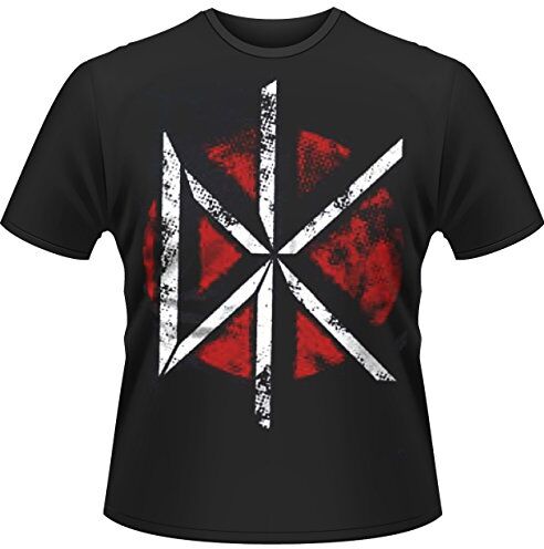 Plastic Head Dead Kennedys: Distressed Dk Logo (T-Shirt Unisex Tg. L)