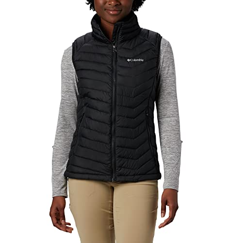 Columbia Powder Lite Vest Gilet, Black (NEW COLLECTION), XS Donna