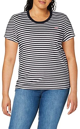 Levis Perfect Tee, Donna, Raita Stripe Caviar, S