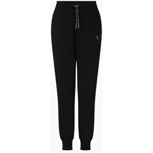 Armani Women's Side Logo Cuffed Leg Relaxed Fit, Felpa con Cappuccio, Nero, S, Nero, S Armani Women's Side Logo Cuffed Leg Relaxed Fit, Felpa con Cappuccio, Nero, S, Nero, S