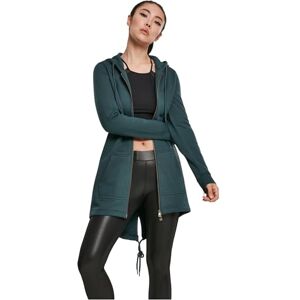 Urban Classics Felpa Lunga con Cappuccio da Donna, Cardigan Lungo con Zip a Coulisse, Felpa da Donna a Maniche Lunghe con Tasche, Maglione con Cappuccio, Colore bottlegreen, taglia XXL Urban Classics Felpa Lunga con Cappuccio da Donna, Cardigan Lungo con Zip a Coulisse, Felpa da Donna a Maniche Lunghe con Tasche, Maglione con Cappuccio, Colore bottlegreen, taglia XXL