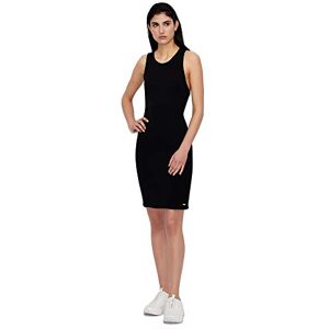 Armani Tessuto Elasticizzato Confortevole Interlock Midi Business Casual Dress, Nero, S Armani Tessuto Elasticizzato Confortevole Interlock Midi Business Casual Dress, Nero, S