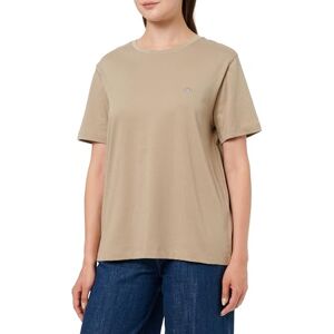 Gant Reg Shield SS Maglietta, Beige., S Gant Reg Shield SS Maglietta, Beige., S