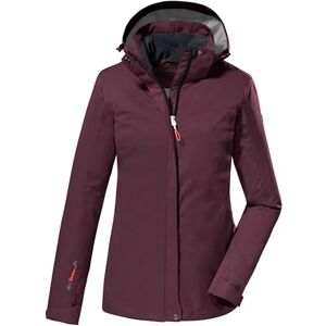 KILLTEC KOS 133 WMN JACKET - Weintraube - Impermeabile e antivento KILLTEC KOS 133 WMN JACKET - Weintraube - Impermeabile e antivento
