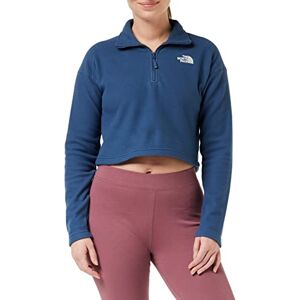The North Face Glacier Cropped Felpa, Shady Blu, XL Donna The North Face Glacier Cropped Felpa, Shady Blu, XL Donna