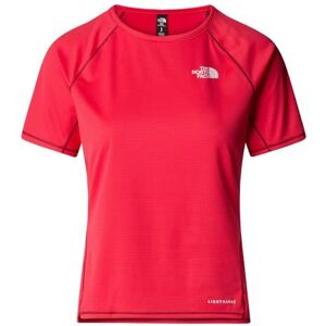 The North Face Sunriser Manica Corta Donna Rosso - T-shirt The North Face Sunriser Manica Corta Donna Rosso - T-shirt