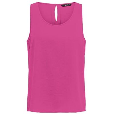 Only Onlnova Life S/L Top Solid PTM, Rosa Lampone, 42 Only Onlnova Life S/L Top Solid PTM, Rosa Lampone, 42