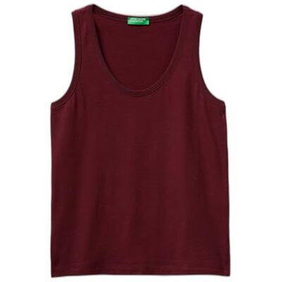 United Colors Of Benetton Canotta Canottiera, Marrone, L Donna United Colors Of Benetton Canotta Canottiera, Marrone, L Donna