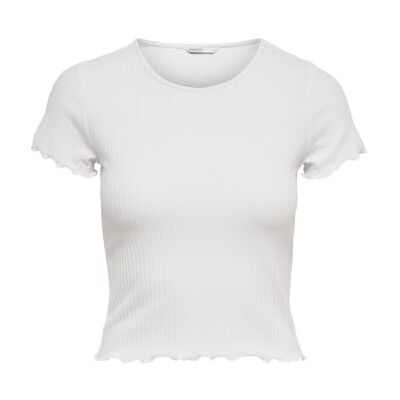 Only ONLEMMA S/S Top Noos Jrs T-Shirt, Bianca, M Donna Only ONLEMMA S/S Top Noos Jrs T-Shirt, Bianca, M Donna