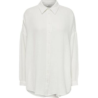 Only Camicetta Donna 15267998 Cloud Dancer M, Ballerino di Nuvola, M Only Camicetta Donna 15267998 Cloud Dancer M, Ballerino di Nuvola, M