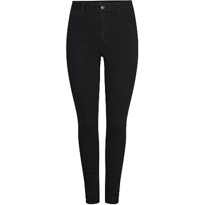 PIECES Jeans da Donna, Denim Nero, XL x 30L PIECES Jeans da Donna, Denim Nero, XL x 30L
