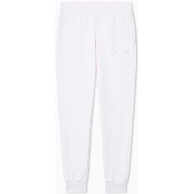 Armani Pantaloni da Donna con Logo Milano-New York Side White XL, ISO, XL Armani Pantaloni da Donna con Logo Milano-New York Side White XL, ISO, XL
