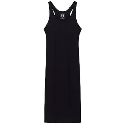 Armani Icon Project, Canotta da Donna, Piccolo Logo Ricamato, Bianco Ottico, XL Armani Icon Project, Canotta da Donna, Piccolo Logo Ricamato, Bianco Ottico, XL