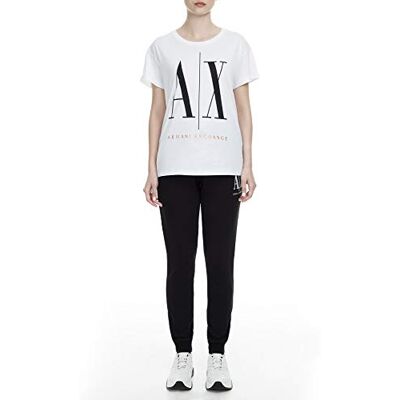 Armani Icon Project Jogger Pantaloni Sportivi, Pantaloni sportivi, Donna, Nero, M Armani Icon Project Jogger Pantaloni Sportivi, Pantaloni sportivi, Donna, Nero, M