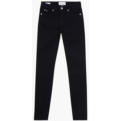 Calvin Klein Donna Jeans Mid Rise Skinny Fit, Nero (Denim Black), 29W/32L Calvin Klein Donna Jeans Mid Rise Skinny Fit, Nero (Denim Black), 29W/32L