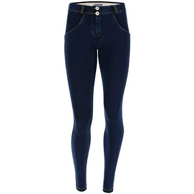 Freddy Pantalone WR.UP® Superskinny Vita e Lunghezza Regular in Jersey Denim Scuro Freddy Pantalone WR.UP® Superskinny Vita e Lunghezza Regular in Jersey Denim Scuro