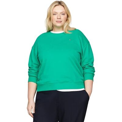Tommy Hilfiger Donna Pantaloni Chino Curve Mid Core Slim Straight Pant Caviglie Scoperte, Blu (Desert Sky), 58 Tommy Hilfiger Donna Pantaloni Chino Curve Mid Core Slim Straight Pant Caviglie Scoperte, Blu (Desert Sky), 58