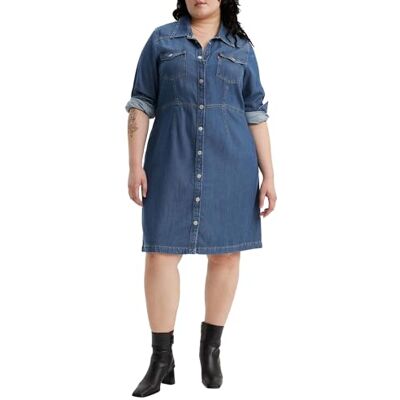 Levis Otto Western Dress Dresses, Square Deal, XS Donna Levis Otto Western Dress Dresses, Square Deal, XS Donna