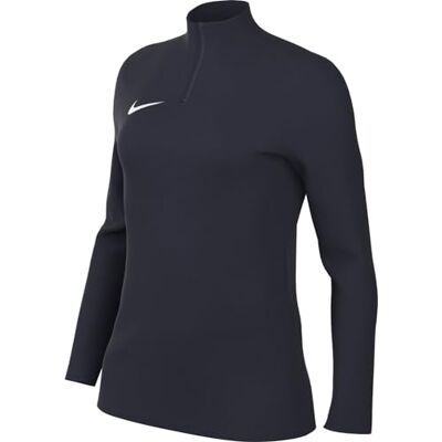 Nike W NK SF STRK24 DRIL Top Maglia Lunga Donna Obsidian/Obsidian/White/White Taglia XL Nike W NK SF STRK24 DRIL Top Maglia Lunga Donna Obsidian/Obsidian/White/White Taglia XL