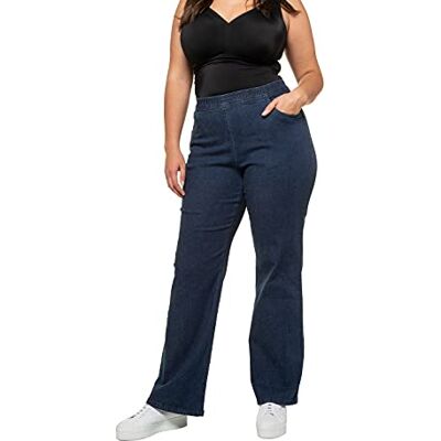 Ulla Popken Marlene Denim, Mary Jeans, Blu Scuro, 58 Ulla Popken Marlene Denim, Mary Jeans, Blu Scuro, 58