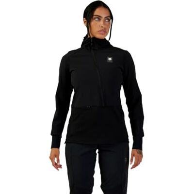 Fox Felpa con Cappuccio Lady Defend Thermal Nero L Fox Felpa con Cappuccio Lady Defend Thermal Nero L
