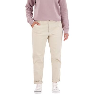 Dockers Weekend Chino Slim, Pantaloni Donna, Sahara Khaki, 26 Dockers Weekend Chino Slim, Pantaloni Donna, Sahara Khaki, 26