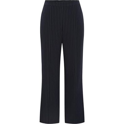 PIECES PCBOZZY HW WIDE STRIPED PANTS NOOS BC, Pantaloni Donna, Blu (Sky Captain), S PIECES PCBOZZY HW WIDE STRIPED PANTS NOOS BC, Pantaloni Donna, Blu (Sky Captain), S