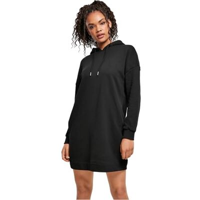 Urban Classics Vestito Donna a Maniche Lunghe Oversize e Cappuccio, Cotone Bio, Abito Estivo, Disponibile in Diversi Colori, Taglie XS 5XL Urban Classics Vestito Donna a Maniche Lunghe Oversize e Cappuccio, Cotone Bio, Abito Estivo, Disponibile in Diversi Colori, Taglie XS 5XL