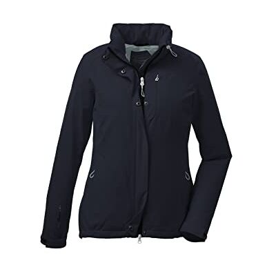 Killtec Women's Giacca funzionale con cappuccio arrotolabile, impacchettabile KOS 25 WMN JCKT, dark navy, 46, Killtec Women's Giacca funzionale con cappuccio arrotolabile, impacchettabile KOS 25 WMN JCKT, dark navy, 46,