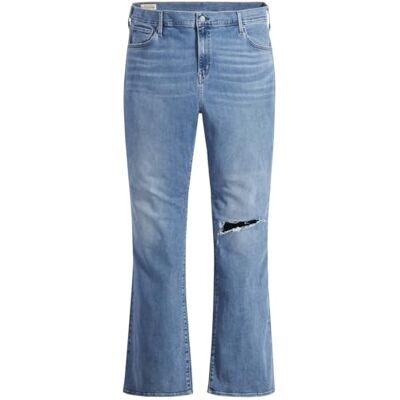 Levis Plus Size 726 High Rise Flare, Jeans Donna, Medium Indigo Destructed, 14 S Levis Plus Size 726 High Rise Flare, Jeans Donna, Medium Indigo Destructed, 14 S