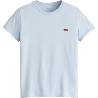 Levis The Perfect Tee, T-Shirt Donna, Skyway, XXS Levis The Perfect Tee, T-Shirt Donna, Skyway, XXS