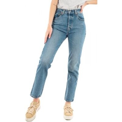 Levis 501 Crop, Jeans Donna, Must Be Mine, 26W / 26L Levis 501 Crop, Jeans Donna, Must Be Mine, 26W / 26L