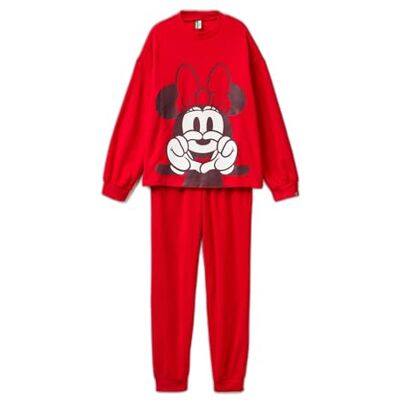 United Colors Of Benetton Pig(Maglia+Pant) Set di Pigiama, Rosso, S Donna United Colors Of Benetton Pig(Maglia+Pant) Set di Pigiama, Rosso, S Donna