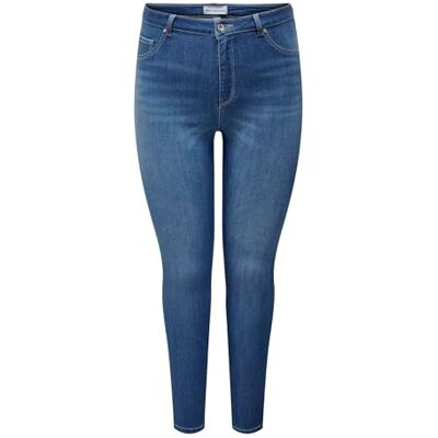 Only Jeans da Donna Skinny Fit Carstorm Life HW SK P Up DNM Bj564 Noos, Denim Light Medium, 42W x 32L Only Jeans da Donna Skinny Fit Carstorm Life HW SK P Up DNM Bj564 Noos, Denim Light Medium, 42W x 32L