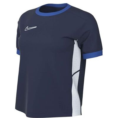 Nike -410 W NK DF ACD25 SS Top Maglia Lunga Donna Midnight Navy/Royal Blue/White/White Taglia XL Nike -410 W NK DF ACD25 SS Top Maglia Lunga Donna Midnight Navy/Royal Blue/White/White Taglia XL