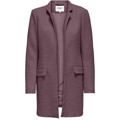 Only Onllinea L/S Fit Cut Coatigan CC TLR, Marrone Rosa, 44 Donna Only Onllinea L/S Fit Cut Coatigan CC TLR, Marrone Rosa, 44 Donna