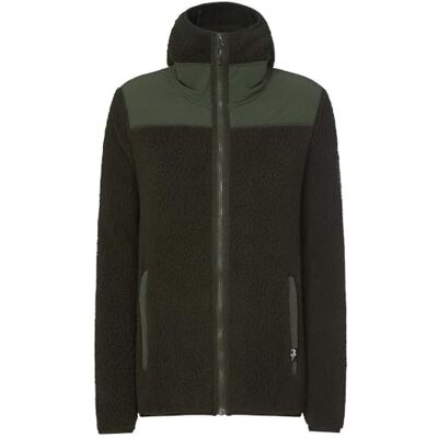 Giacca donna con zip verde Savoonga - Rock Experience Giacca donna con zip verde Savoonga - Rock Experience