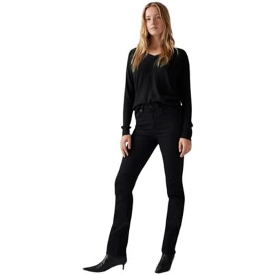 Levis 724 High Rise Straight, Jeans Donna, Midnight Gaze, 27W / 30L Levis 724 High Rise Straight, Jeans Donna, Midnight Gaze, 27W / 30L