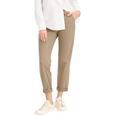 Dockers Women's Weekend Chino Slim Ankle Pants, Harvest Gold, 32W Dockers Women's Weekend Chino Slim Ankle Pants, Harvest Gold, 32W